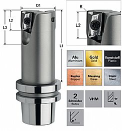 Planfräs Monoblock